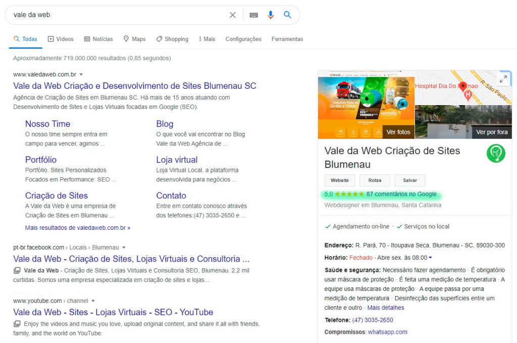 Google meu Negócio Vale da Web Google meu Negócio Vale da Web
