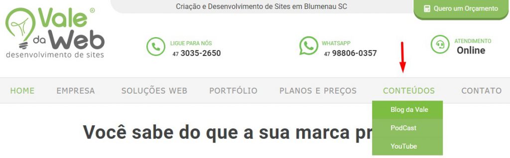 Acesso Blog Vale da Web Acesso Blog Vale da Web