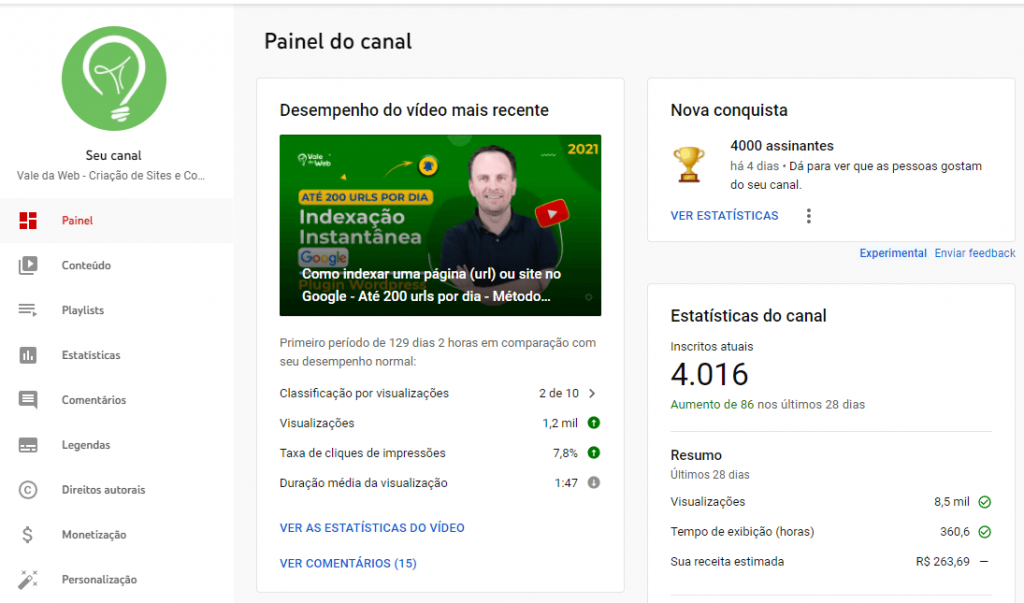 Youtube Vale da Web 1 Youtube Vale da Web 1