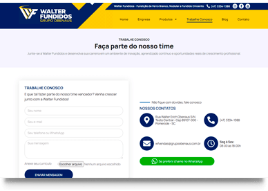 Criação de Sites em Blumenau Vale da Web