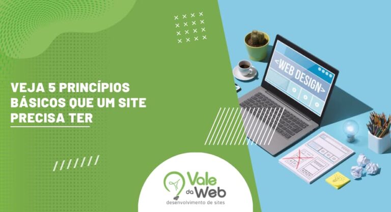 O Que Um Site Precisa Ter? Veja 5 Princípios Básicos!