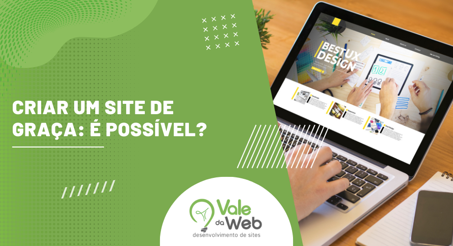 criar um site de graça