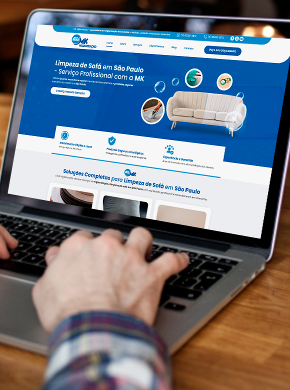Mk Higienização Criação de Sites Personalizados