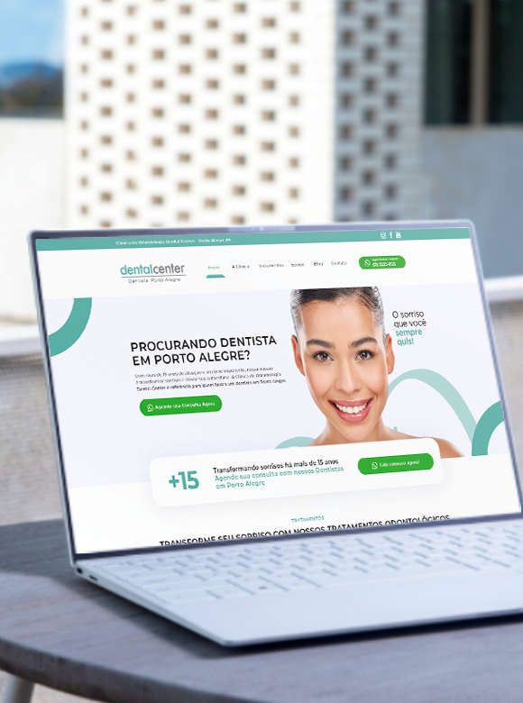 Criação Site Profissional em Porto Algre Dentista Porto Alegre