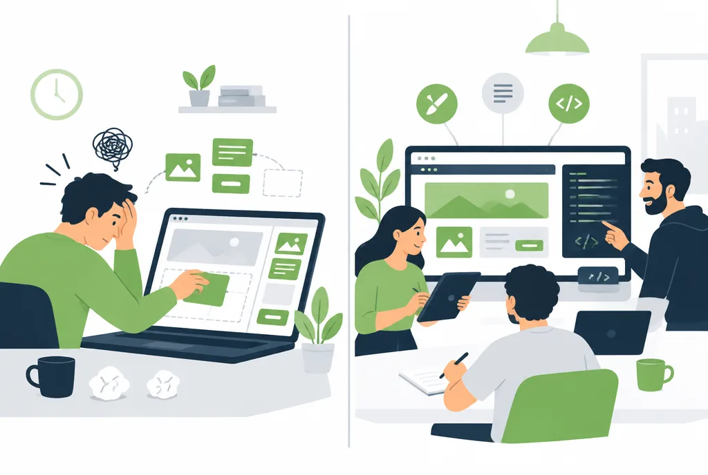 Quanto custa um site mensal comparado ao site por projeto feito por uma equipe