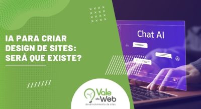 IA para criar design de sites será que existe