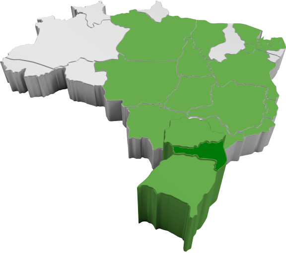 Mapa de Sites Profissionais Clientes Vale da Web