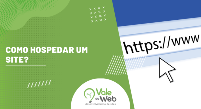 como hospedar um site